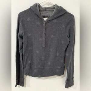 Aerie gray snowflake hoodie